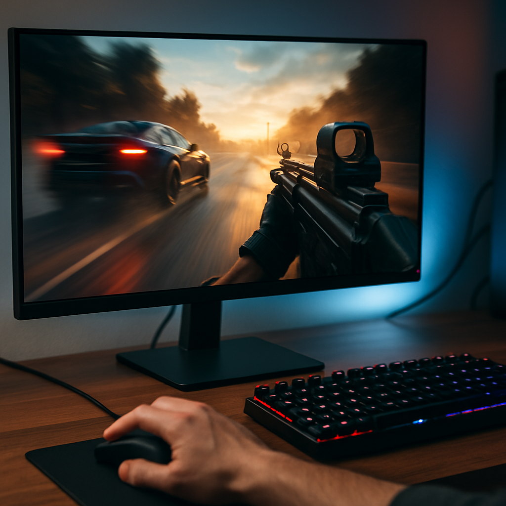Monitor-Bildwiederholrate: Spitzenleistung für Gamer bei AmericDisc