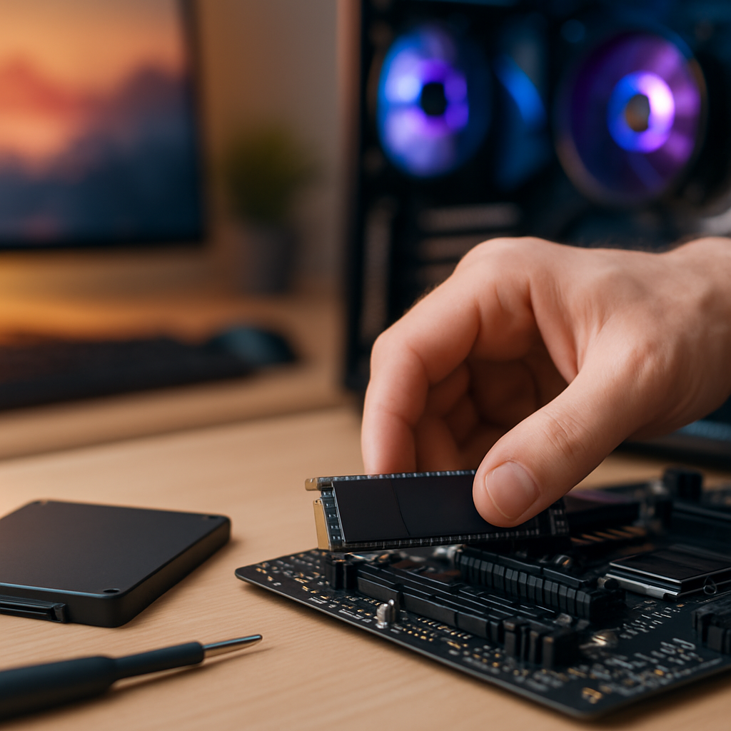 SSD Speicheroptionen für Gaming-PCs – bei AmericDisc entdecken