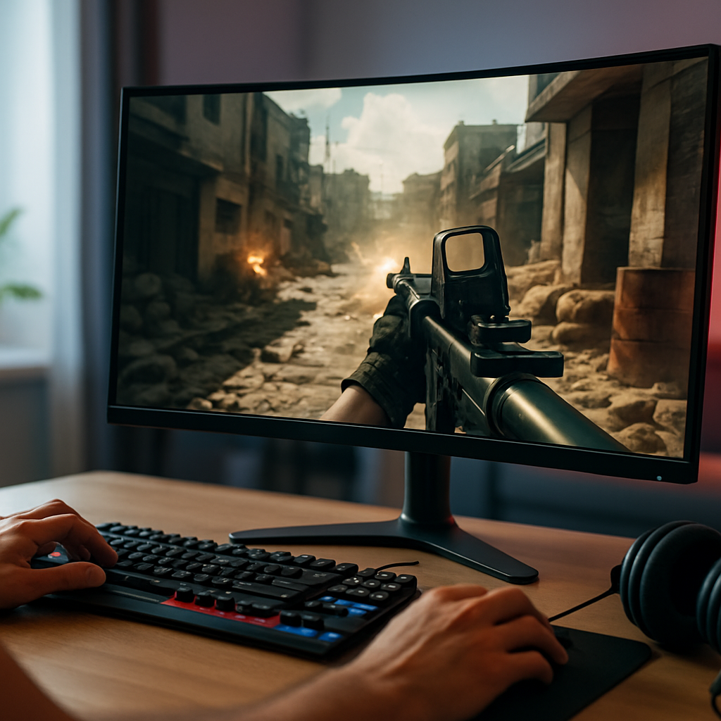 Monitore Bildwiederholrate und Reaktionszeit bei AmericDisc: Gaming-Perfektion